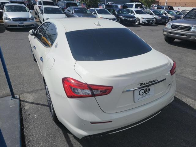 ZAM57XSL6J1280385 - 2018 MASERATI GHIBLI LUXURY WHITE photo 3