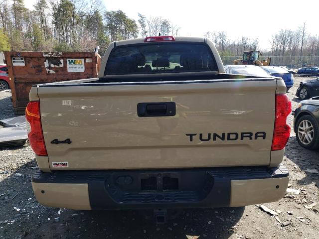 5TFDY5F17LX920873 - 2020 TOYOTA TUNDRA CREWMAX SR5 TAN photo 6