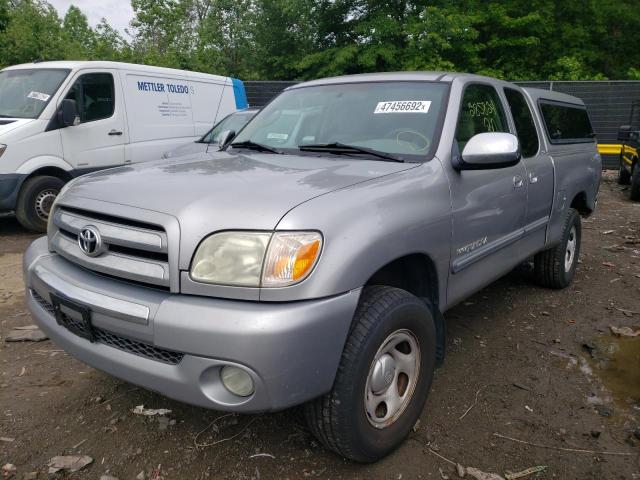 5TBRU34116S477096 - 2006 TOYOTA TUNDRA ACCESS CAB SR5 SILVER photo 2