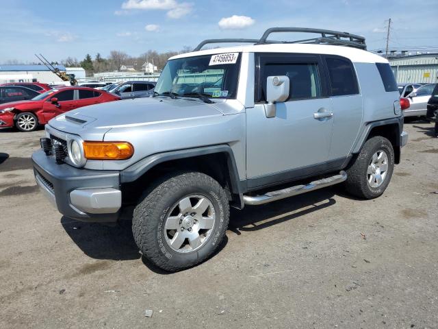 JTEBU11F870027166 - 2007 TOYOTA FJ CRUISER SILVER photo 1