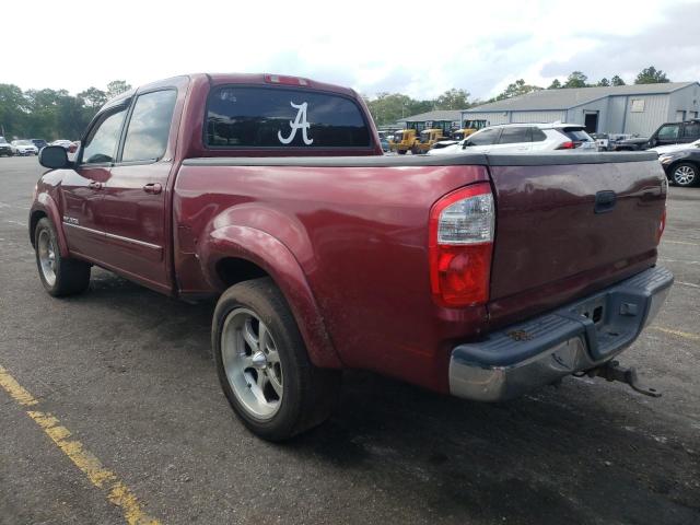 5TBET34146S528141 - 2006 TOYOTA TUNDRA DOUBLE CAB SR5 RED photo 2