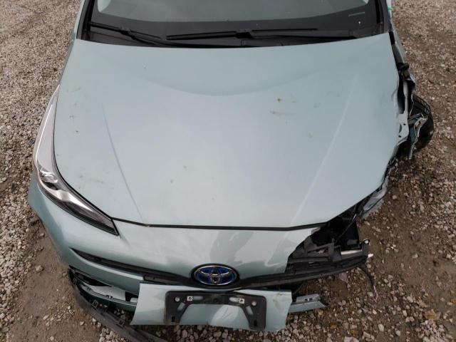 JTDL9MFUXN3036126 - 2022 TOYOTA PRIUS LE TURQUOISE photo 11