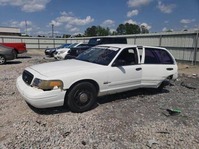 2FABP7BV4BX113899 - 2011 FORD CROWN VICT POLICE INTERCEPTOR WHITE photo 1