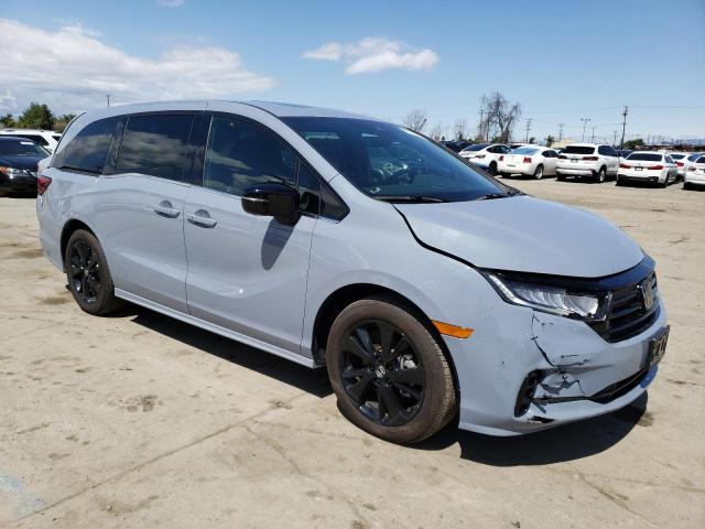 5FNRL6H70PB008369 - 2023 HONDA ODYSSEY SPORT-L GRAY photo 4