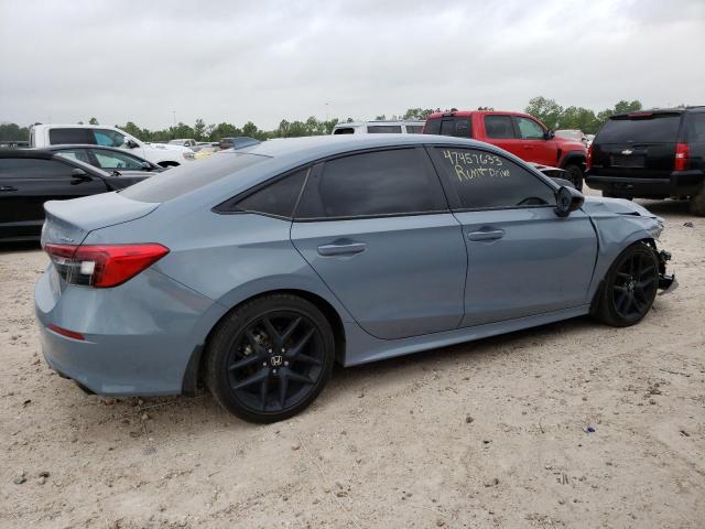 2HGFE2F54NH547867 - 2022 HONDA CIVIC SPORT 蓝色 照片 3