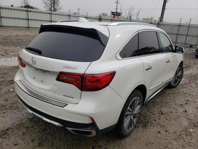 5J8YD4H5XJL002709 - 2018 ACURA MDX TECHNOLOGY WHITE photo 3