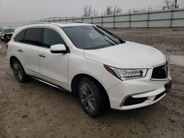 5J8YD4H5XJL002709 - 2018 ACURA MDX TECHNOLOGY WHITE photo 4