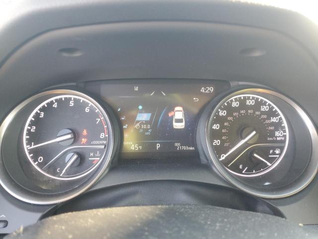 4T1G11BK7RU109931 - 2024 TOYOTA CAMRY SE NIGHT SHADE SILVER photo 9