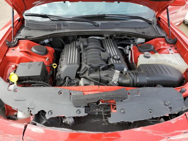 2C3CDXGJ8MH565563 - 2021 DODGE CHARGER SCAT PACK RED photo 11