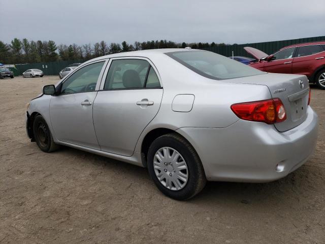 2T1BU4EE4AC277024 - 2010 TOYOTA COROLLA BASE ვერცხლისფერი ფოტო 2