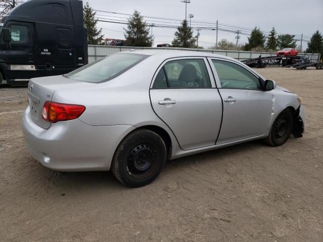 2T1BU4EE4AC277024 - 2010 TOYOTA COROLLA BASE ვერცხლისფერი ფოტო 3