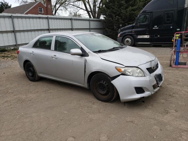 2T1BU4EE4AC277024 - 2010 TOYOTA COROLLA BASE ვერცხლისფერი ფოტო 4