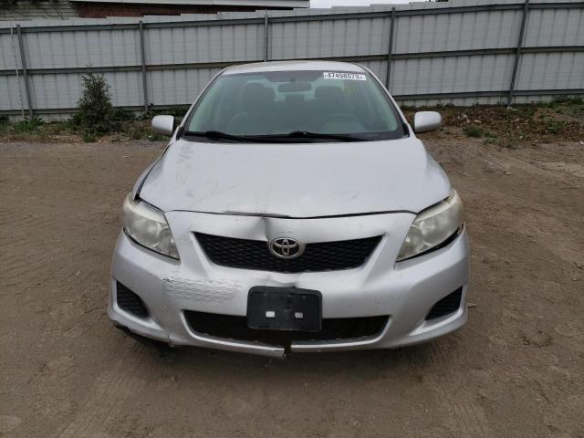 2T1BU4EE4AC277024 - 2010 TOYOTA COROLLA BASE ვერცხლისფერი ფოტო 5