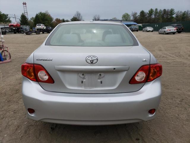2T1BU4EE4AC277024 - 2010 TOYOTA COROLLA BASE ვერცხლისფერი ფოტო 6