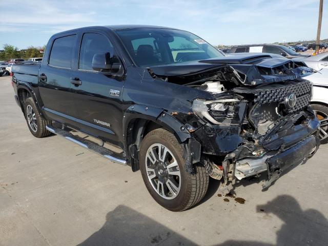 5TFDY5F12LX951805 - 2020 TOYOTA TUNDRA CREWMAX SR5 BLACK photo 4