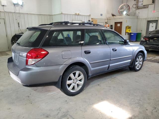 4S4BP61C897321459 - 2009 SUBARU OUTBACK 2.5I GRAY photo 3