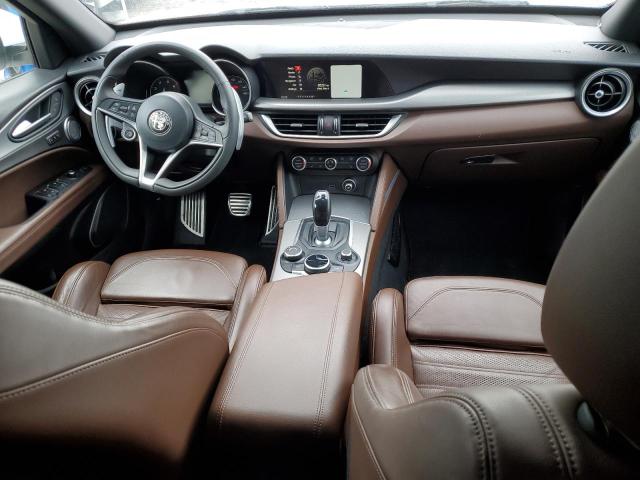 ZASPAKBN2K7C58702 - 2019 ALFA ROMEO STELVIO TI WHITE photo 8