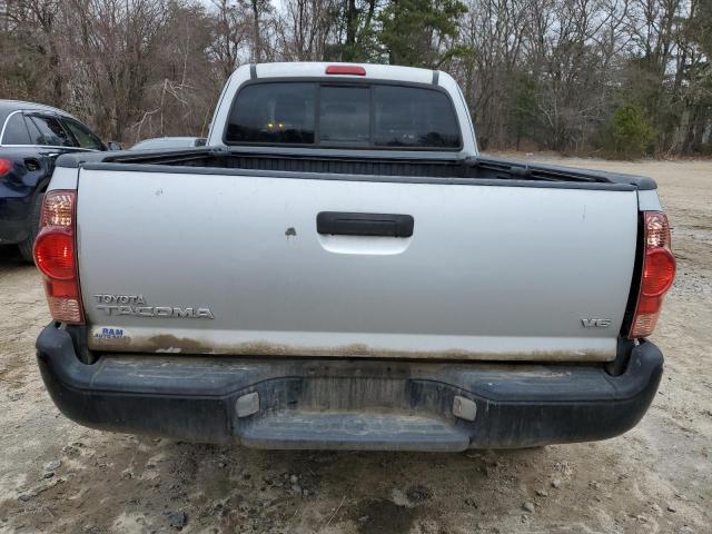 5TEUU42N15Z040505 - 2005 TOYOTA TACOMA ACCESS CAB SILVER photo 6