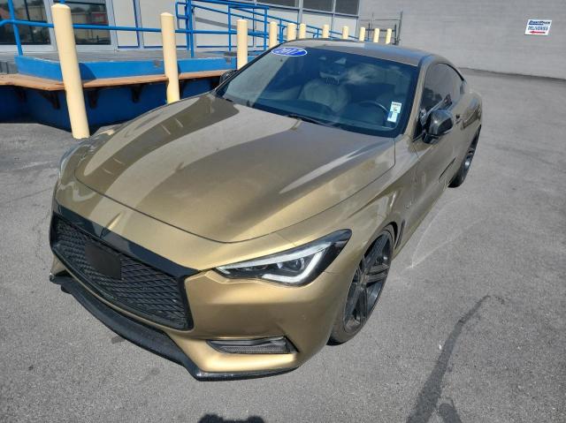 JN1FV7EKXHM610736 - 2017 INFINITI Q60 RED SPORT 400 GOLD photo 2