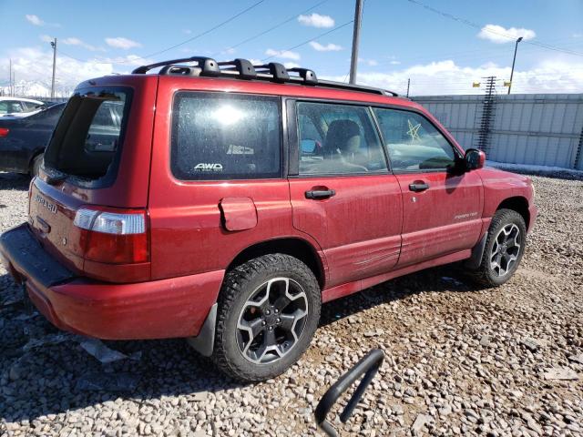 JF1SF65612H727410 - 2002 SUBARU FORESTER S წითელი ფოტო 3