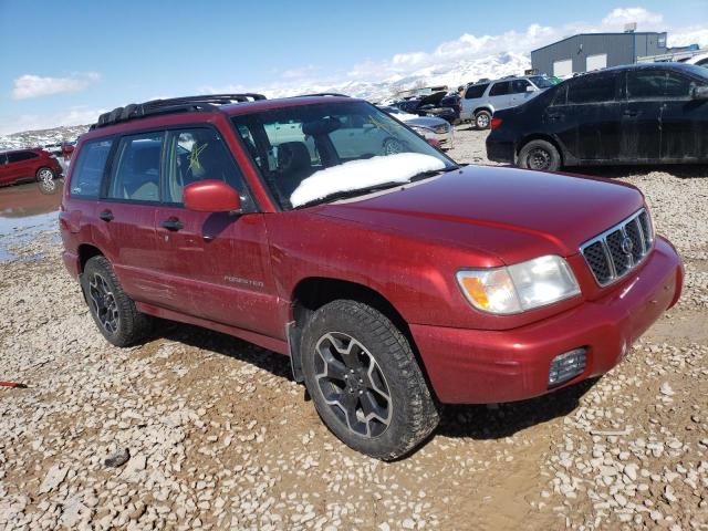 JF1SF65612H727410 - 2002 SUBARU FORESTER S წითელი ფოტო 4