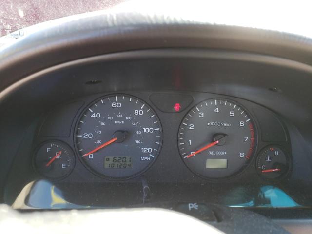 JF1SF65612H727410 - 2002 SUBARU FORESTER S წითელი ფოტო 9