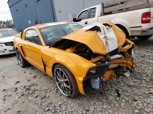 1ZVHT88S375232908 - 2007 FORD SHLBYGT500 SHELBY GT500 ORANGE photo 4