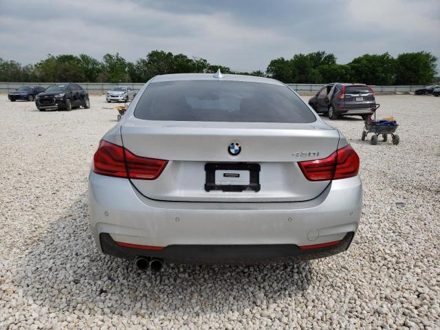 WBA4J1C57JBG77564 - 2018 BMW 430I GRAN COUPE SILVER photo 6