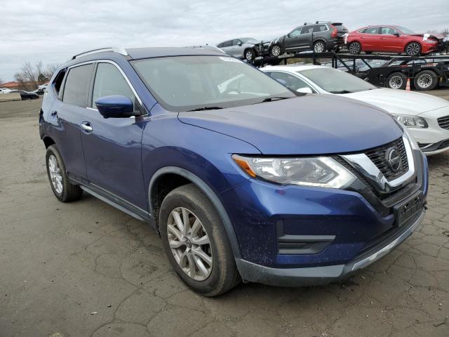 KNMAT2MV6JP604075 - 2018 NISSAN ROGUE S BLUE photo 4