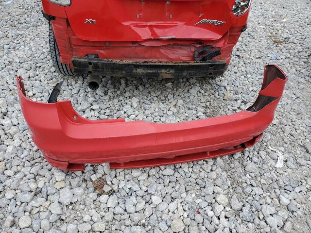 2T1KR32E98C696030 - 2008 TOYOTA COROLLA MA XR RED photo 12