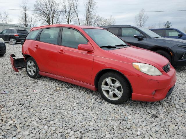 2T1KR32E98C696030 - 2008 TOYOTA COROLLA MA XR RED photo 4