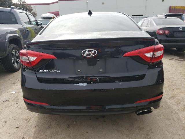 5NPE24AF9GH364487 - 2016 HYUNDAI SONATA SE BLACK photo 6