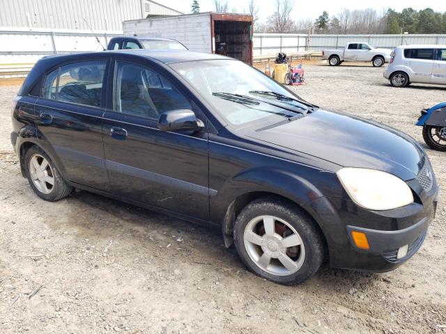 KNADE163466144244 - 2006 KIA RIO SX 5 BLACK photo 4