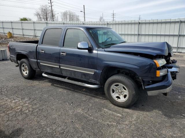 2GCEK13Z471173700 - 2007 CHEVROLET SILVERADO K1500 CLASSIC CREW CAB BLUE photo 4