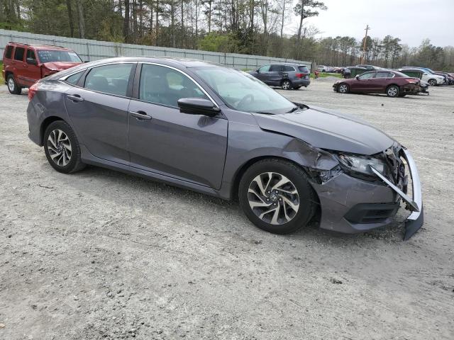 2HGFC2F72HH556031 - 2017 HONDA CIVIC EX GRAY photo 4