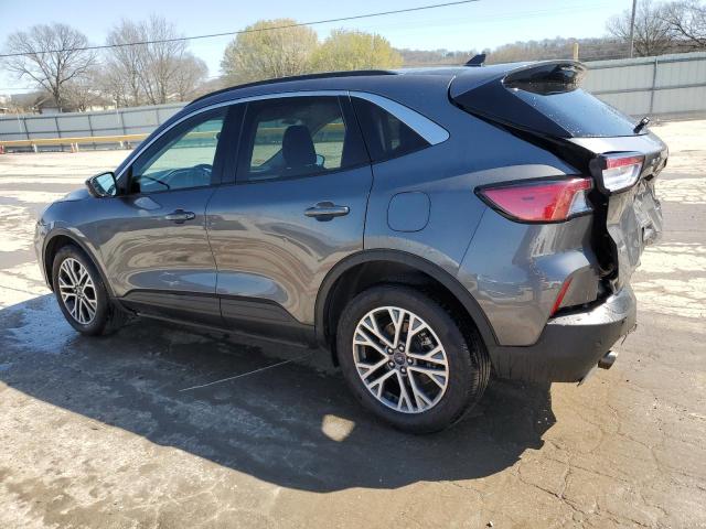 1FMCU9H69MUA65177 - 2021 FORD ESCAPE SEL GRAY photo 2