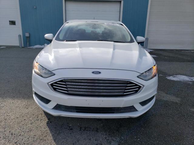 3FA6P0LU6JR132451 - 2018 FORD FUSION SE HYBRID WHITE photo 5