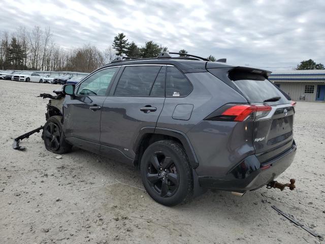 2T3EWRFV0KW029539 - 2019 TOYOTA RAV4 XSE GRAY photo 2