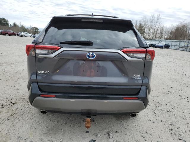 2T3EWRFV0KW029539 - 2019 TOYOTA RAV4 XSE GRAY photo 6