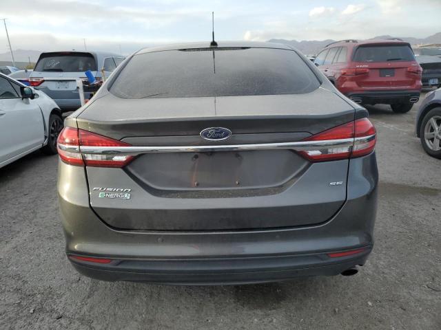 3FA6P0PU9JR110275 - 2018 FORD FUSION SE PHEV GRAY photo 6