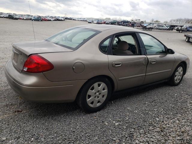 1FAFP52U32A123376 - 2002 FORD TAURUS LX BEIGE photo 3