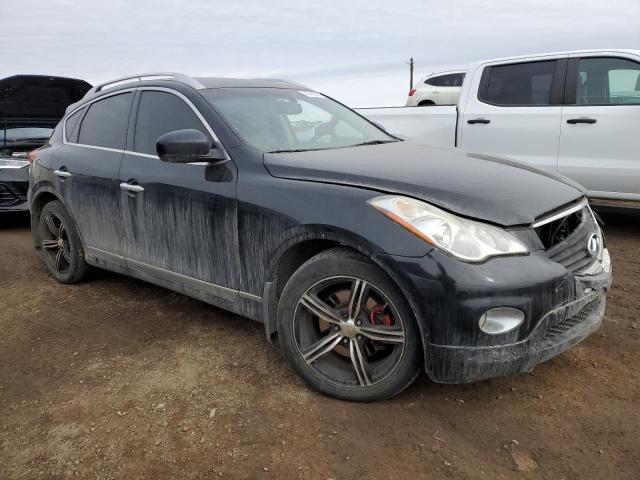 JNKAJ09F28M362665 - 2008 INFINITI EX35 BASE Սև լուսանկար 4