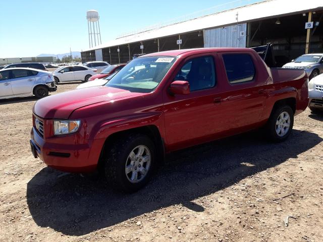 2HJYK16496H542484 - 2006 HONDA RIDGELINE RTS RED photo 1