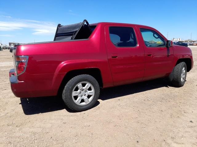 2HJYK16496H542484 - 2006 HONDA RIDGELINE RTS RED photo 3