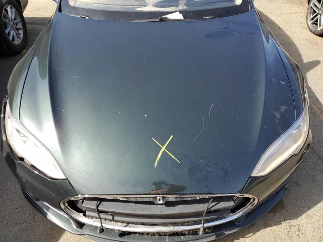 5YJSA1H18EFP28912 - 2014 TESLA MODEL S Սև լուսանկար 11