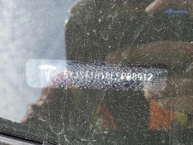 5YJSA1H18EFP28912 - 2014 TESLA MODEL S Սև լուսանկար 12