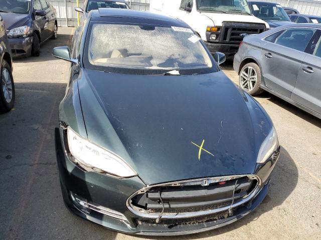 5YJSA1H18EFP28912 - 2014 TESLA MODEL S Սև լուսանկար 5