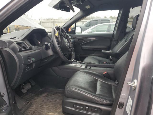 5FNYF7H55MB001016 - 2021 HONDA PASSPORT EXL SILVER photo 7