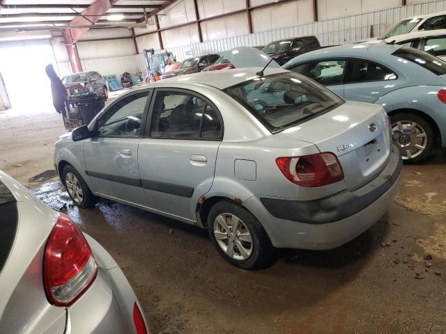 KNADE123386384359 - 2008 KIA RIO BASE BLUE photo 2