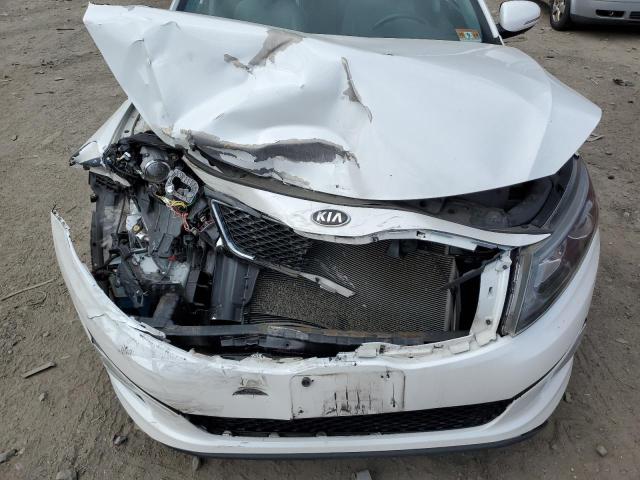 5XXGN4A77EG341064 - 2014 KIA OPTIMA EX WHITE photo 11